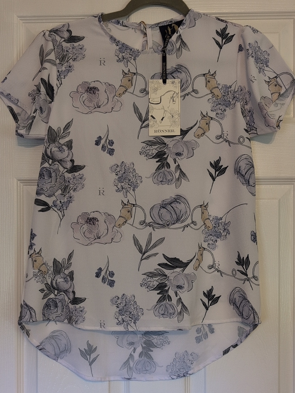 Ronner Equestrian Lightweight Top Sm NWT